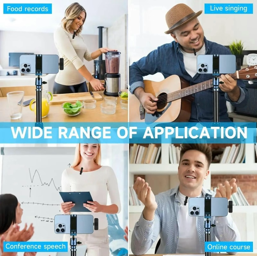 ClearVoice Wireless Lavalier Mic — Studio Audio for Creators