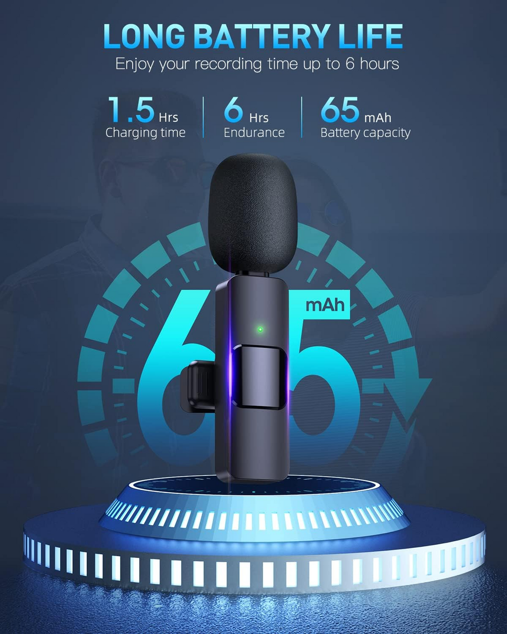 ClearVoice Wireless Lavalier Mic — Studio Audio for Creators