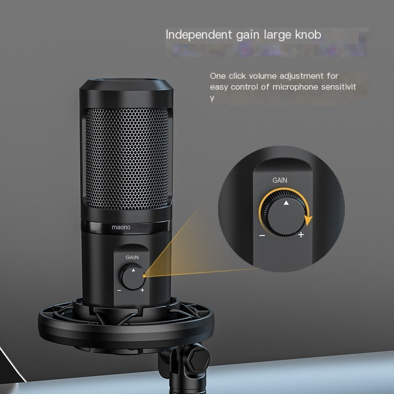 Desk Mic Pro — USB Condenser Microphone