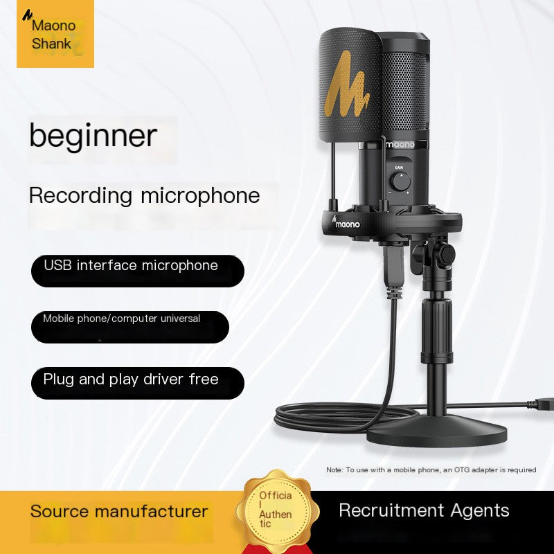 Desk Mic Pro — USB Condenser Microphone